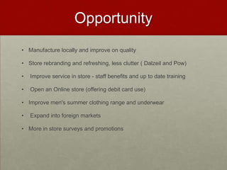 Mr Price - Situational Analysis | PPTX