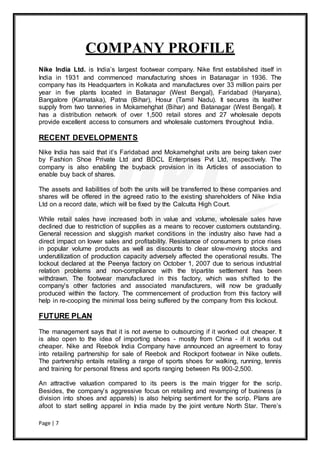 Marketing Research On Nike PDF