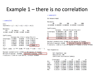 Example	1	–	there	is	no	correla=on	
 