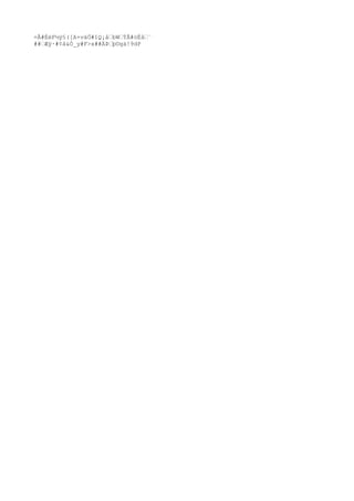 =Ã#ÈëF½ÿ§([A+väÖ#îQ¡åˆbWˆÝÅ#òËåˆ¨
##ˆÆÿ·#¢å&Ó_y#F>x##ÄÞˆþ©gä!9dP
 