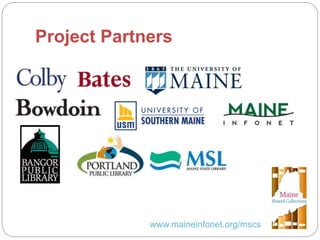 Statewide Collection Analysis in Maine