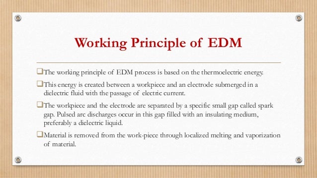 mrr improvement in electrical discharge machining electrical discharge machining