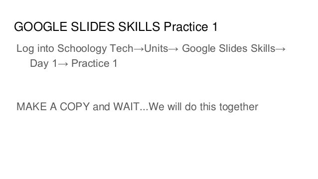 mrs feilbach s google slides on google skills