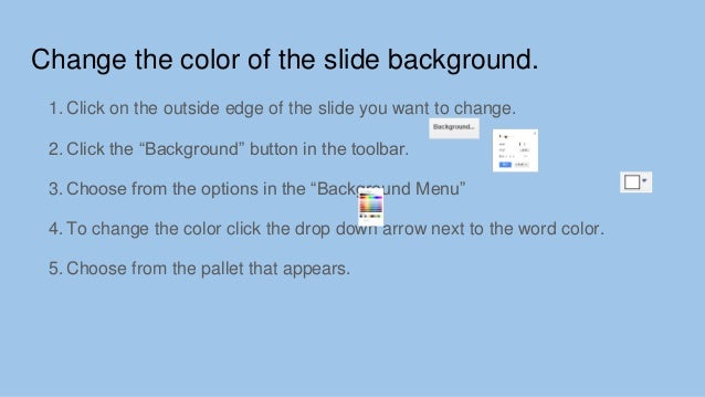 google slide background