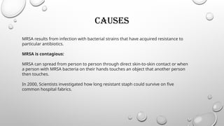 mrsa.pptxmethucuekjdjanshhshsbshsjajshshsj | PPTX