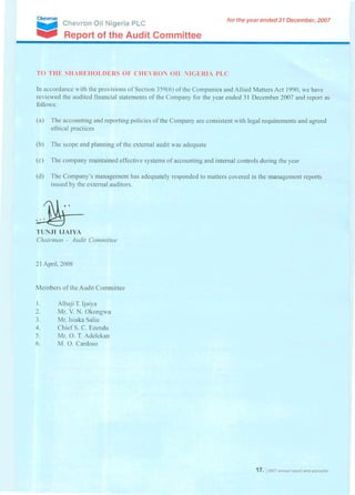 MRS annual report 2007