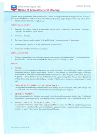 MRS annual report 2007