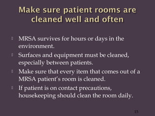 Clean Mrsa Mrsa ppt | PPT