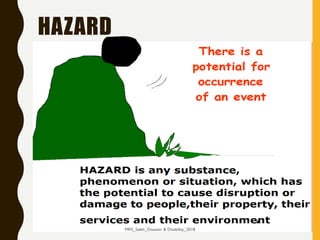 HAZARD
MRS_Saleh_Disaster & Disability_2018
 