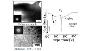 Nucleation and Growth of Crystal Phases from Amorphous Solids | PPTX