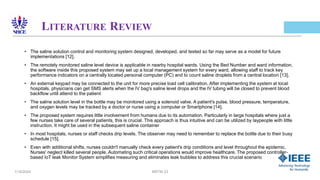 Remote Monitoring and Analytics for Cloud-Based Drip Saline Fluid ...