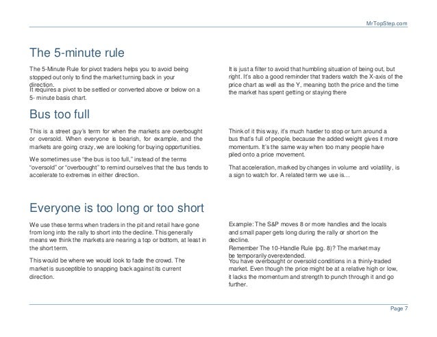 5 rules of options trading