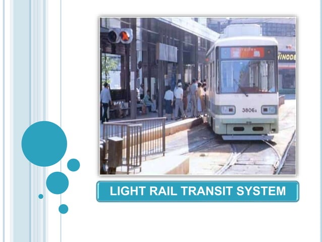 MASS RAPID TRANSIT SYSTEM | PPTX
