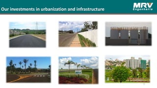Our investments in urbanization and infrastructure
12
 