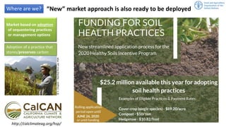 MRV of soil organic carbon: Where are we and what is missing? | SOC in NDC webinar 2020