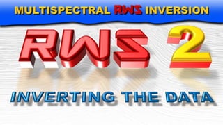 Seismic Inversion by Multispectral Recursive Wavelet Summation | PPTX