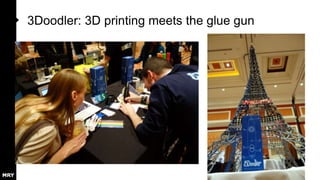 3Doodler: 3D printing meets the glue gun

 