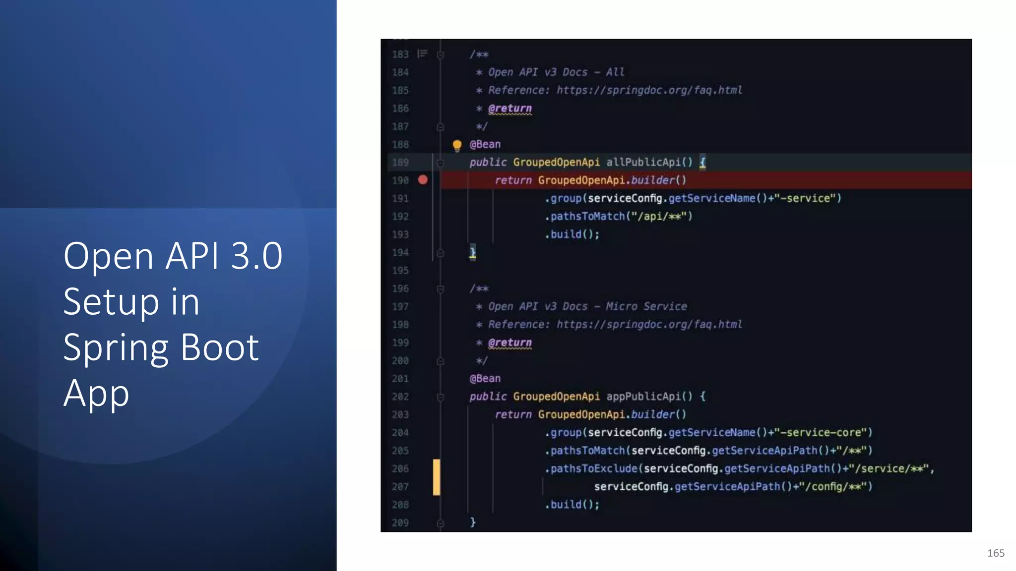 @arafkarsh arafkarsh Open API 3.0 Setup in Spring Boot App 165 
