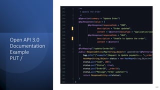 @arafkarsh arafkarsh
Open API 3.0
Documentation
Example
PUT /
169
 