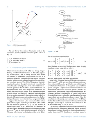 Research on automated guided vehicle (AGV) path tracking control based ...
