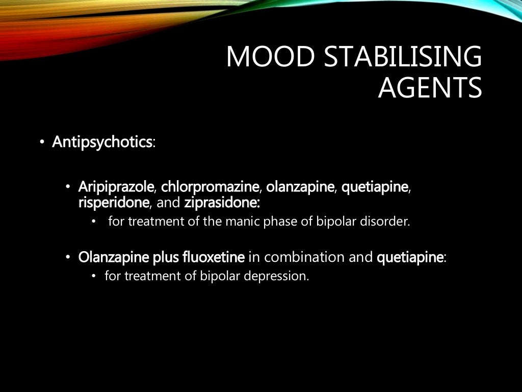 Mood Stabilisers (Antimanic drugs)