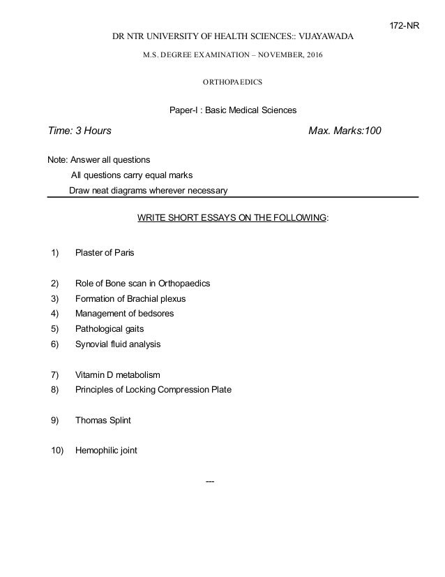 Previous Question Papers