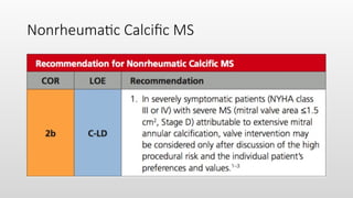 Calcific Ms Mitral stenosis overview by dr qinaat ullah.pptx