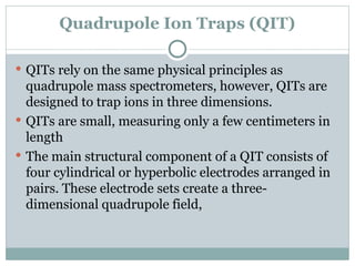 Mass Spectrometry: Principles, Instrumentation and Applications | PPT