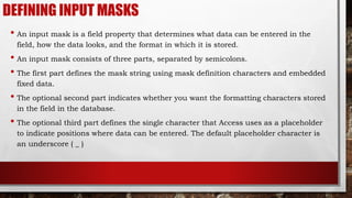 Ms access | PDF