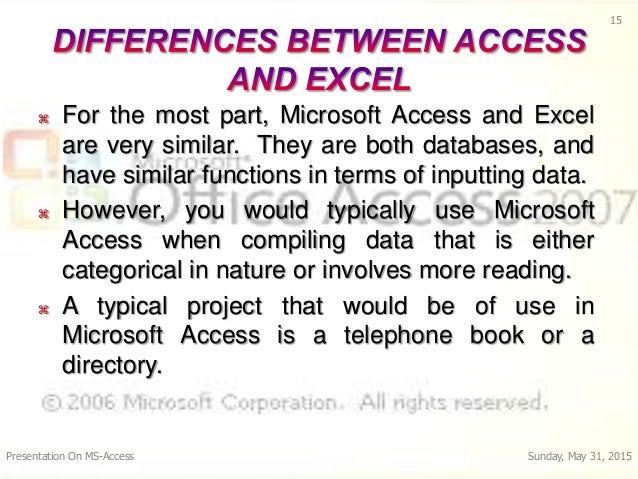 ms access