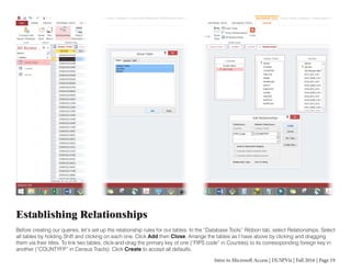 Intro to Microsoft Access | PDF
