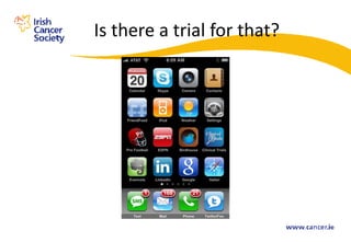 Is there a trial for that?
 