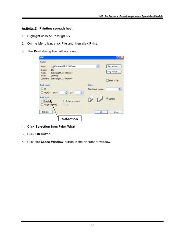 Microsoft Excel Ictl