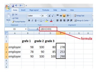 MS-Excel.pptx To demonstrate excel in hindi | PPTX
