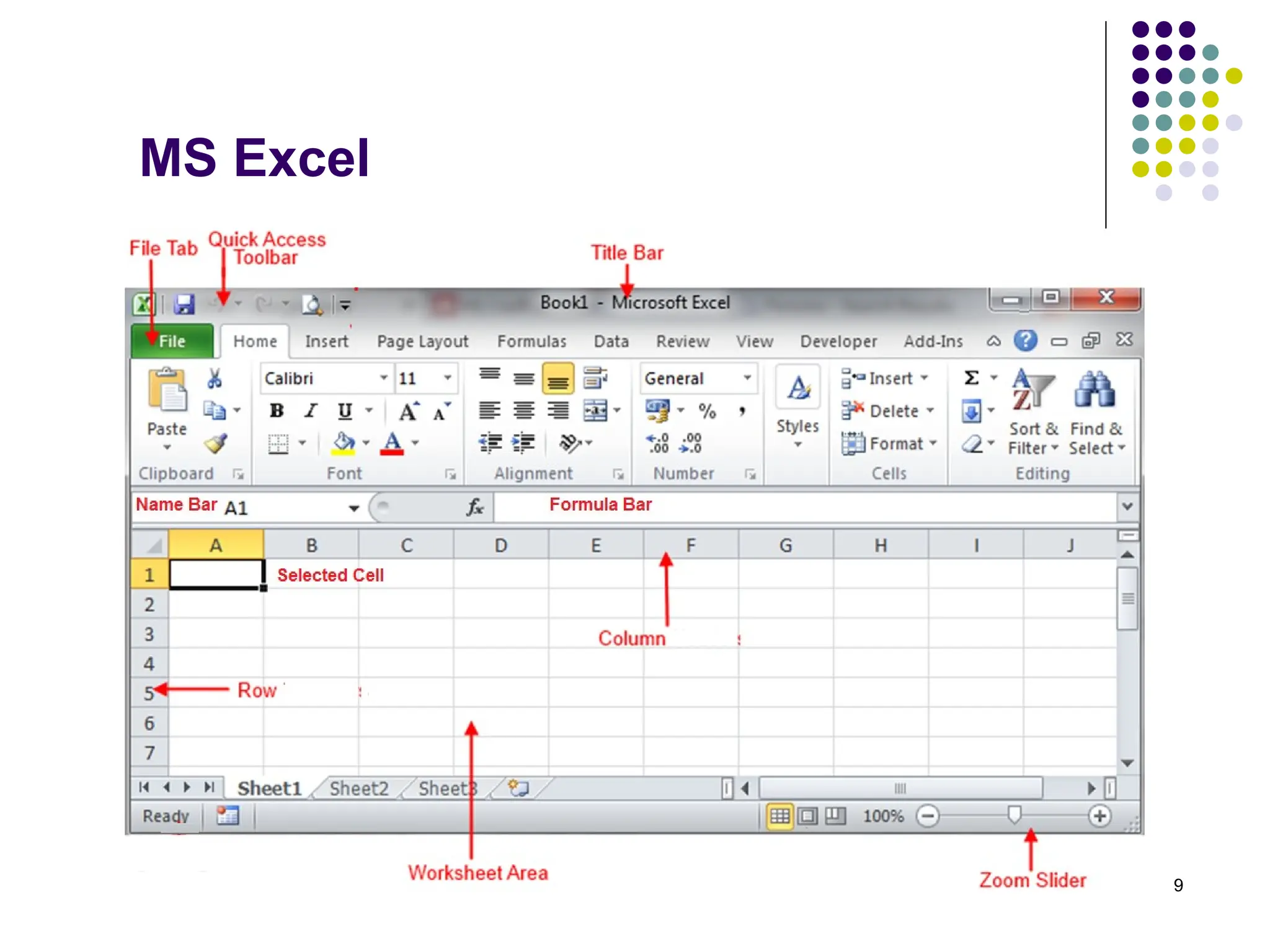 9
MS Excel
 
