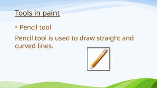 Drawing Using Paint Tool Sample GRADE 6 MAPEH, ARTS 6, MS-Paint Function and samples.pptx