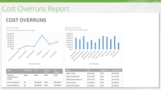 Cost Overruns Report
 