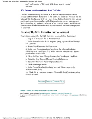 Ms Sql Server Black Book | PDF