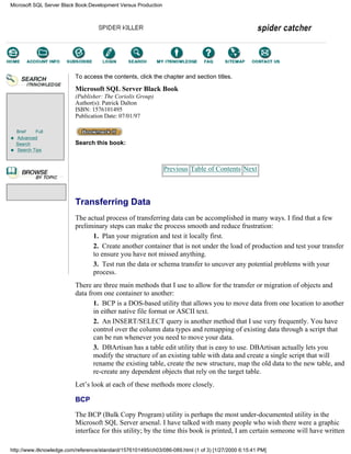 Ms Sql Server Black Book | PDF