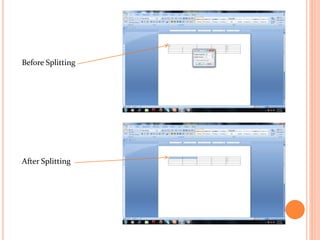 Split Word Example microsoft word-microsoft word-microsoft word- | PPT