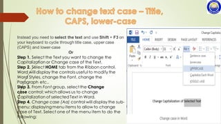 Ms word2013 complete