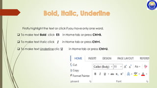 Ms word2013 complete