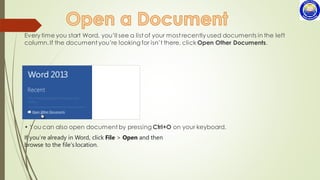 Ms word2013 complete