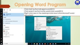 Ms word2013 complete