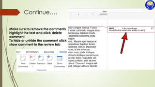 Ms word2013 complete