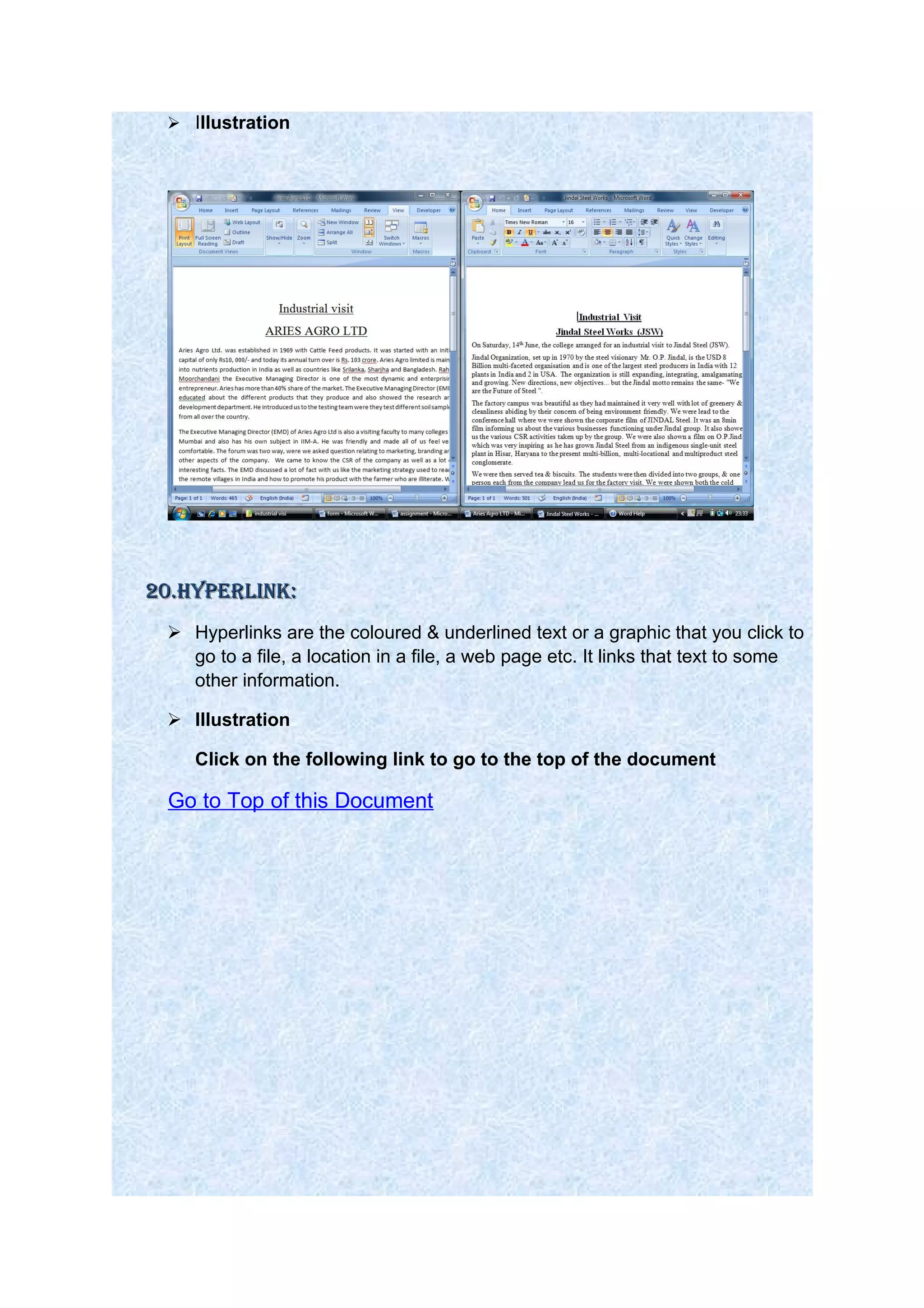 MS Word 2007_Features