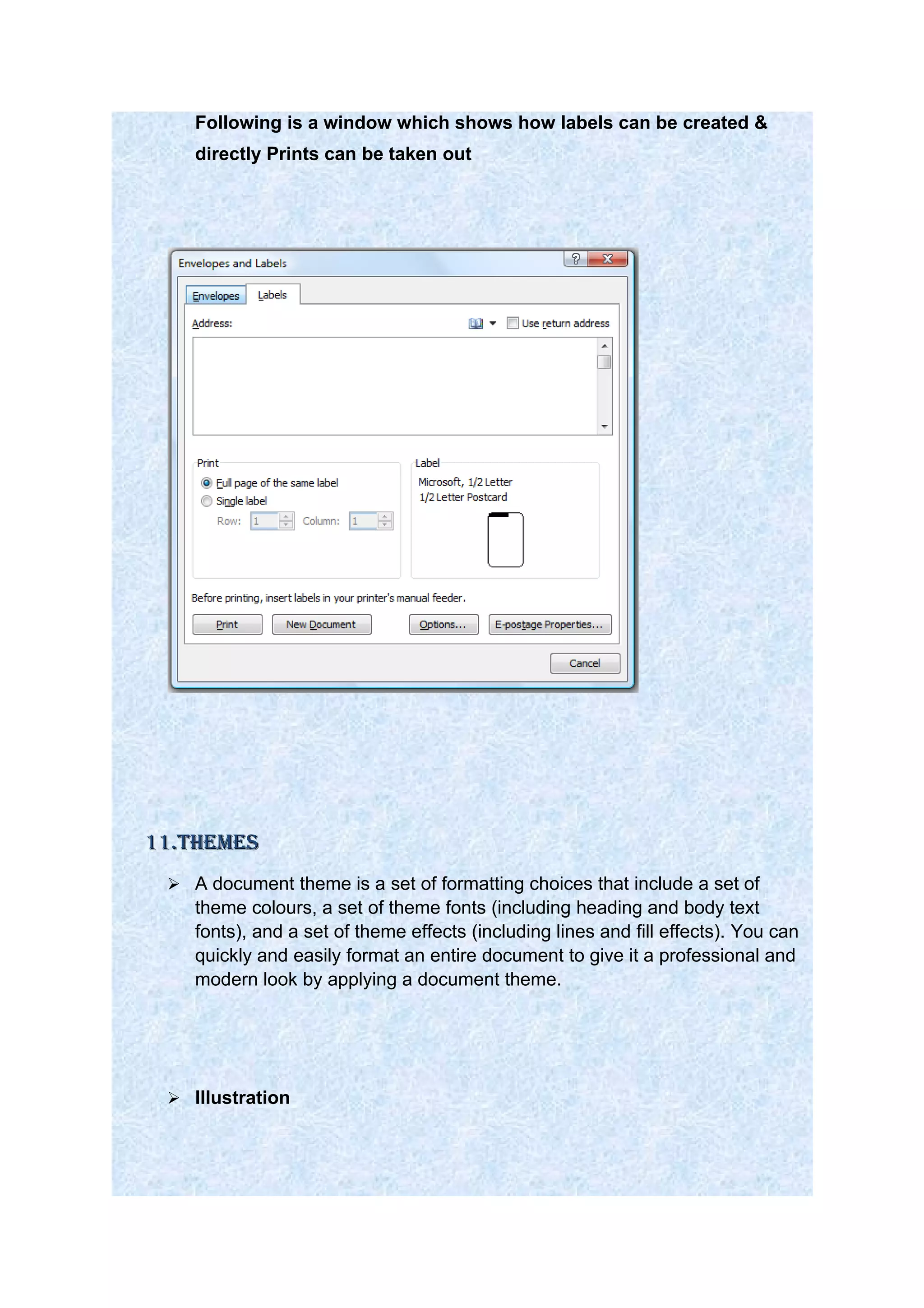 MS Word 2007_Features