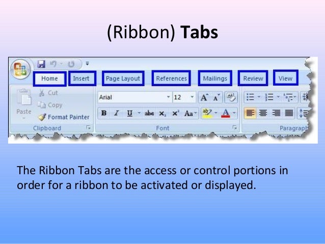 ms word part 1 microsoft word ribbon