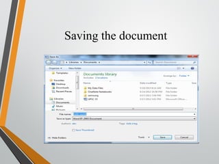 Comprehensive Guide to MS Word: Features, Tools, and Document ...