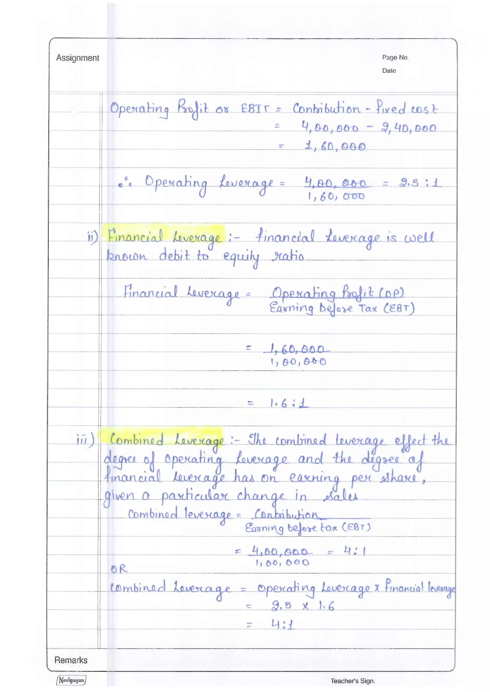IGNOU MS-04: Accounting and Finance for Managers 